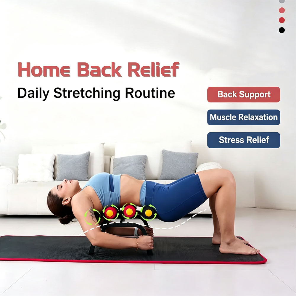 Home Gym Routine - ミニ・インバージョンテーブル、ストレッチトレーニングマシン。自宅ジムで使用できる、背中や腰への負担を軽減し、腹筋トレーニングに最適なマシン。