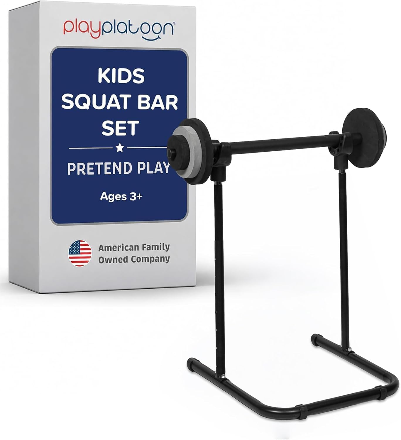 Home Gym Equipment Set - 家庭用キッズジム器具、ウェイトベンチセットまたはスクワットラック、男の子向けフィットネス用トレーニング器具、3歳以上対象。