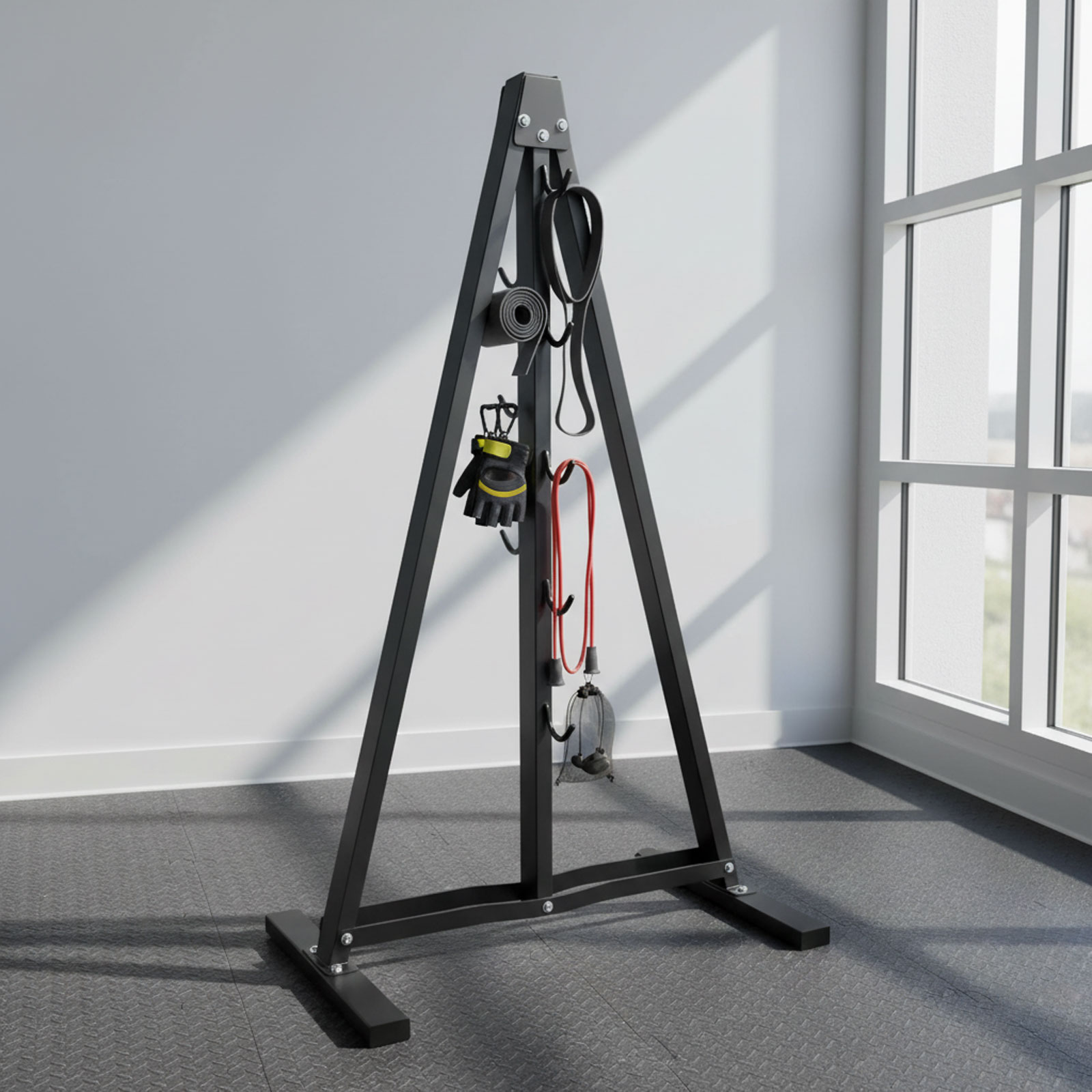 ラットプルダウンバーオーガナイザー（フック付き）ホームジム収 - Home Gym Routine のレビューと価格
